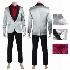 Jared Leto Joker Halloween Costumes The Suicide Squad Cosplay Suit