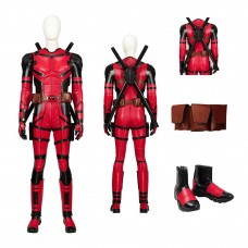 Deadpool Samurai Halloween Cosplay Costumes Deadpool 3 Wade Wilson Red Suit