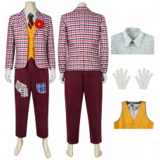 Arthur Fleck Cosplay Costumes 2019 Movie Joker Joaquin Halloween Suit