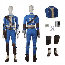 Fallout Lucy Blue Cosplay Costumes 2024 TV Series Suit Women Uniform Halloween Outfit