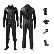Spiderman Noir Halloween Cosplay Costumes Spider-Man Suit Black Outfit