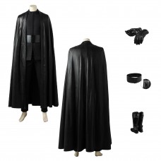 Kylo Ren Black Cosplay Suit Star Wars The Last Jedi Halloween Costumes