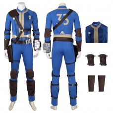 Fallout 33 Blue Cosplay Costumes Fallout Season 1 Suit Halloween Men Uniform