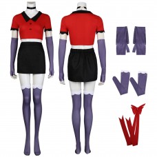 Vaggie Halloween Cosplay Costumes Anime Hazbin Hotel Suit