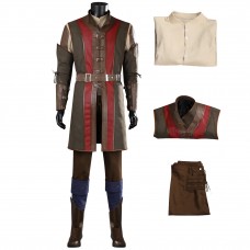 Baldurs Gate 3 Wyll Cosplay Costume Game BG3 Suit Halloween Outfit for Men