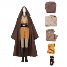 Jecki Lon Cosplay Costume Star Wars The Acolyte Suit Jedi Padawan Halloween Outfits