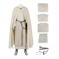 Gandalf White Cosplay Costumes The Lord of the Rings The Fellowship of the Ring Suit