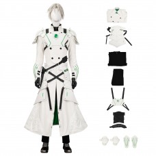 FF7 Remake Sephiroth Cosplay Suit Final Fantasy VII Lifestream Costumes White Outfits