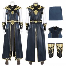 BG3 The Dark Urge Cosplay Costumes Baldur's Gate 3 Suit Warlock Robe Outfits