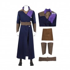 Gale Dekarios Costume Baldurs Gate 3 Suit Purple Halloween Cosplay Outfit