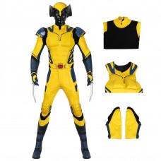 Wolverine Logan Costume Deadpool 3 Suit Yellow Halloween Cosplay Outfits