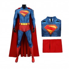 Clark Kent Superman Jumpsuit Man Legacy Costumes Male Halloween Cosplay Suit