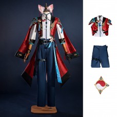 Honkai Star Rail Jiaoqiu Cosplay Costume Game Male Suits