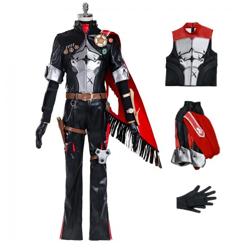 Game Honkai Star Rail Male Cosplay Costume Boothill Suits