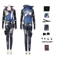 Game Valorant Halloween Cosplay Costume Valorant Fade Suit  