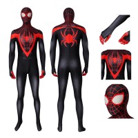 Spiderman PS5 Miles Morales Jumpsuit Ultimate Spider-Man Cosplay Suit  