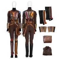 Bo-Katan Kryze Cosplay Costume The Mandalorian Ahsoka Suit  