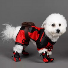 Dogpool Cosplay Costume Deadpool 3 Wolverine Dogpool Wade Wilson Suits Pet Dog Clothes