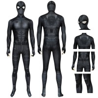 Spiderman Far From Home Peter Parker Jumpsuit Spiderman Night Monkey Cosplay Costume  