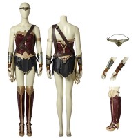 Diana Cosplay Costume Upgraded Version Wonder Woman Halloween Suit  