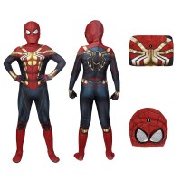 Spider-Man 3 No Way Home Suit Peter Parker Cosplay Costume For Kids  