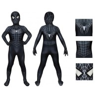 Spider-Man 3 Venom Cosplay Suit Spiderman Jumpsuit  