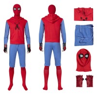 Spider-Man Homecoming Peter Park Cosplay Jumpsuit Spiderman Suit  